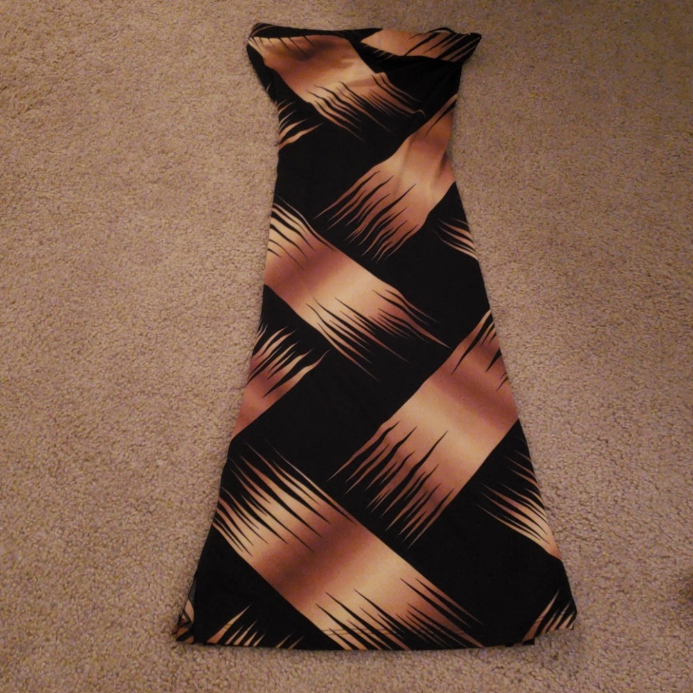 The Blue Age Black Brown Dress